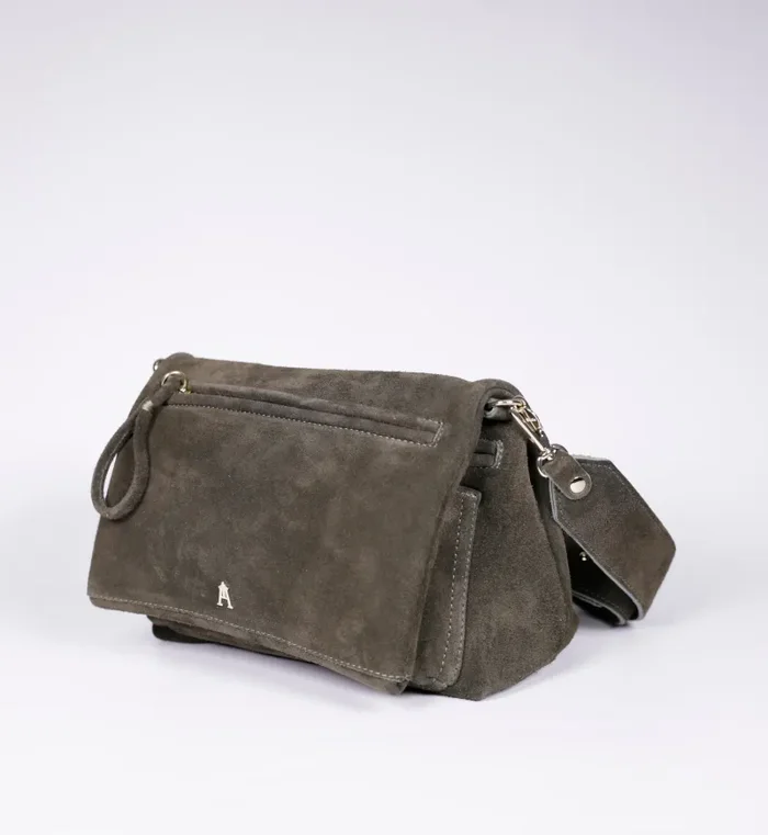 Borsa a Tracolla- Module Daim Pépé – Craie - immagine 2