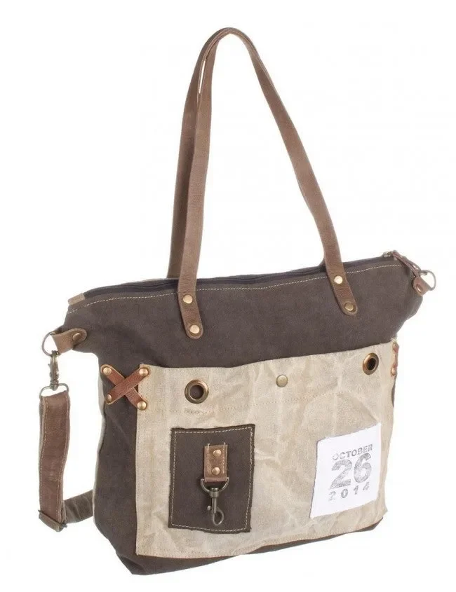 Borsa Legend 13197 in in Cotone e Pelle Vendita calda online
