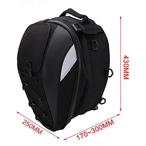 Borsa Sella Moto Impermeabile Posteriore – Zaino da moto U33140024 Sconti - immagine 2