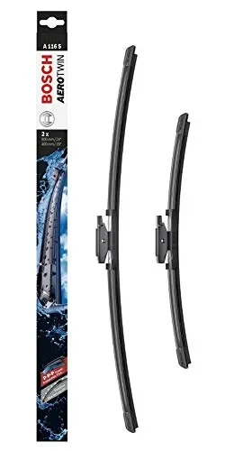 Bosch 3 397 007 116 Spazzola Anteriore, Black