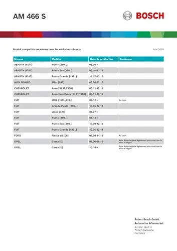 Bosch 3 397 007 466 Spazzola Anteriore, Black - immagine 3