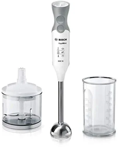 Bosch MSM66120 Frullatore ad immersione, Colore Bianco/Grigio