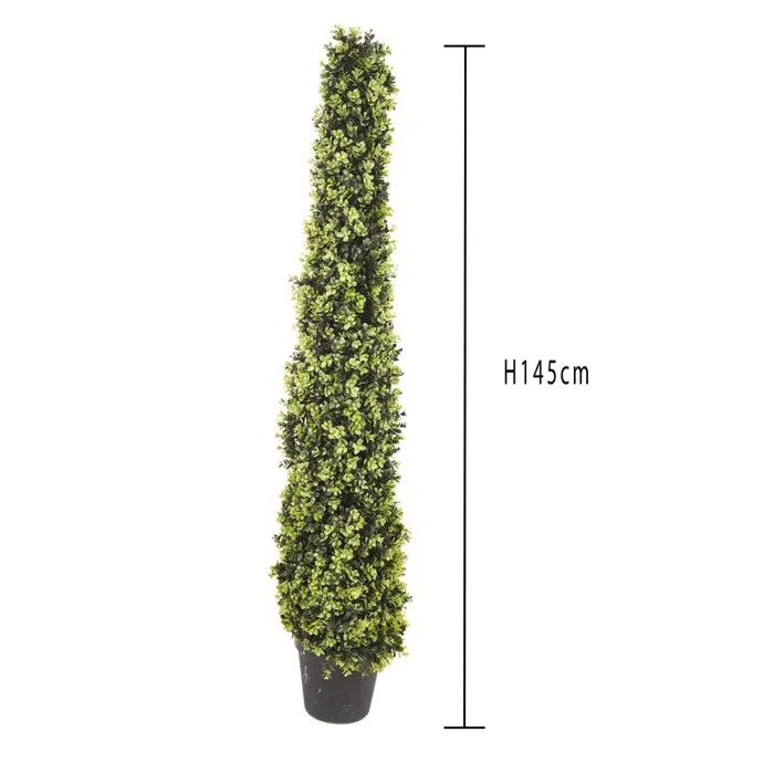 Bossolo Artificiale cono Altezza 145 cm Verde - immagine 2