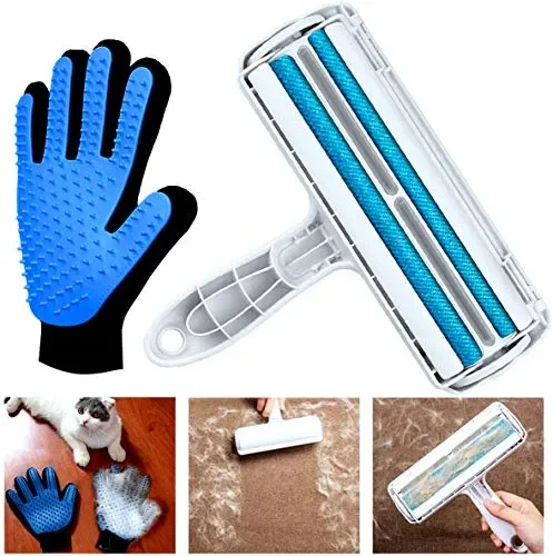 Bosunny Togli Peli Animali e Guanto Spazzola Animali, Epilatore di Pulizia…