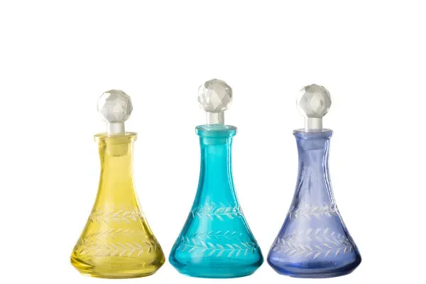 BOTTIGLIA DECORATIVA GIALLO Vendita calda online - immagine 2