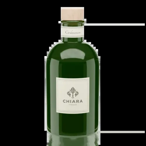 BOTTIGLIA IN VETRO COLORATA 100ml-CARDAMOMUM CON ASTUCCIO E BACCHETTE In saldo