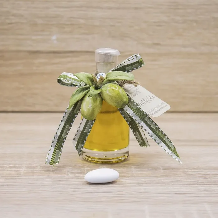 Bottiglia Olio Extravergine di Oliva Aroma Limone Personalizzabile Vendita calda