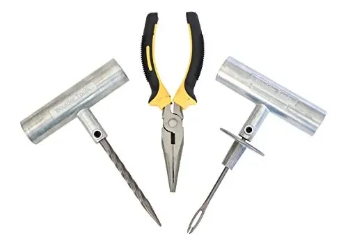 Boulder Tools, robusto kit di riparazione pneumatici, set da 56 pezzi per… - immagine 2