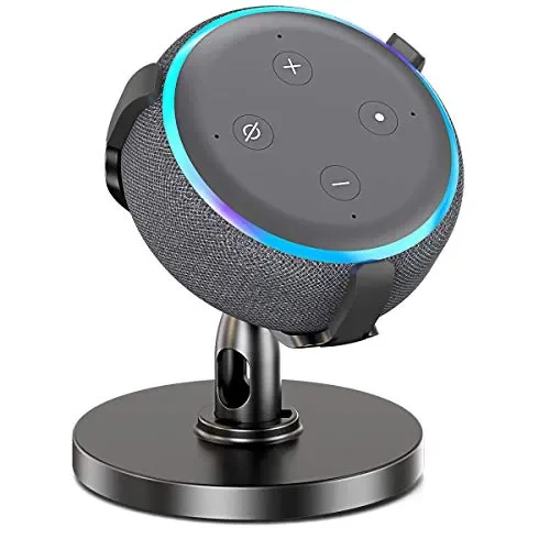 Bovon Supporto da Tavolo per Echo Dot 3ª generazione, Nero