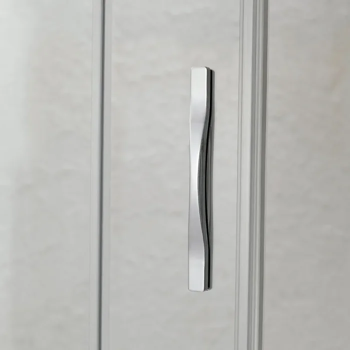 Box Doccia 3 Lati 2 Ante Battenti In Cristallo Opaco 6mm H198 Fosterberg Aalborg Trio Varie Misure - immagine 3