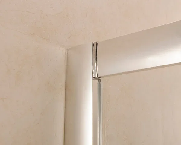 Box Doccia Angolare 2 Ante Scorrevoli in Cristallo Trasparente 6mm Vorich Itria Varie Misure - immagine 2