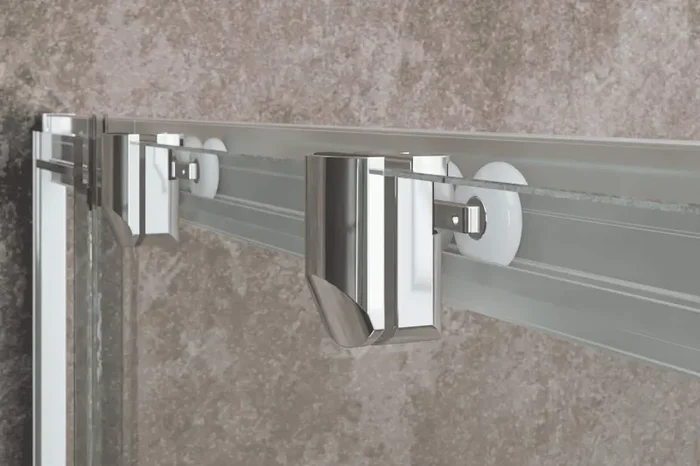 Box Doccia Angolare in Cristallo Trasparente 6mm H200 Rizzetti Rome Varie Misure - immagine 3