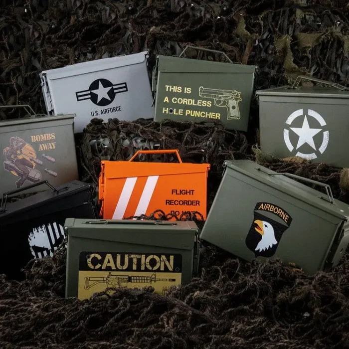 Box Porta Munizioni Cal.30mm con stampa