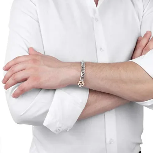 Bracciale da uomo, Collezione Maserati Jewels, in acciaio con dettaglio in… - immagine 2