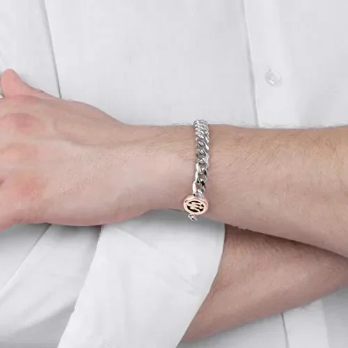 Bracciale da uomo, Collezione Maserati Jewels, in acciaio con dettaglio in… - immagine 3