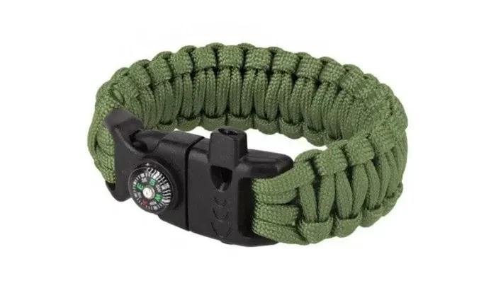 Bracciale Paracord con Bussola 101 Inc OD Vendita calda