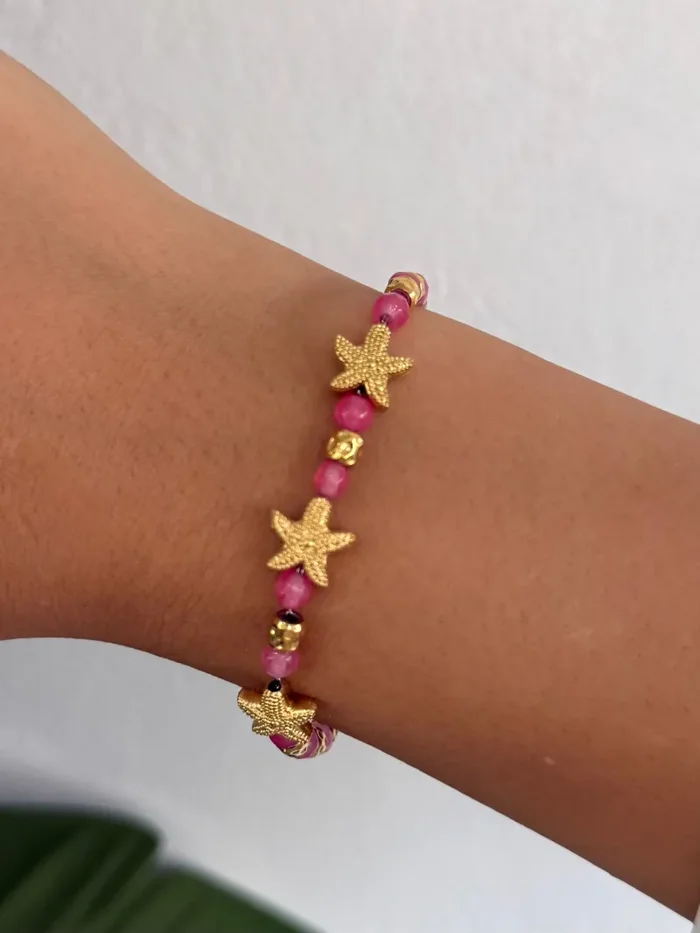 Bracciale Pepite Syri Pink