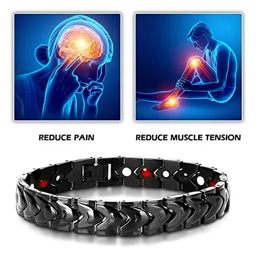 Bracciale terapia magnetica,terapia magnetica guarigione braccialetto,… - immagine 2