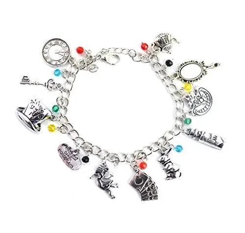 Braccialetto di fascino Alice nel paese delle meraviglie – Gioiello per…