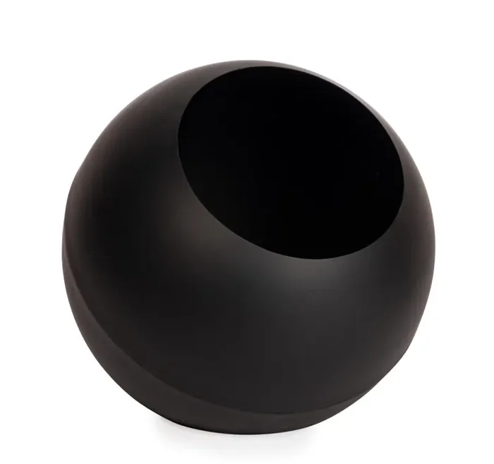 Braciere da Giardino Ø50×45 cm in Acciaio Efesto Nero Saldi