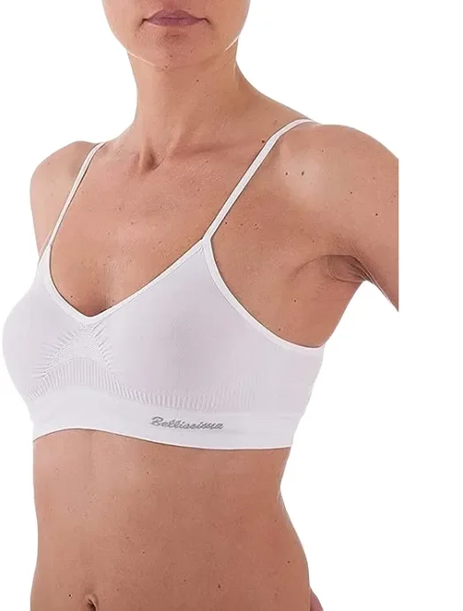 Brassiere anatomica donna, realizzata in microfibra elasticizzata. Tessuto ipoallergenico, traspirante. Online
