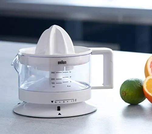 Braun CJ 3000 Spremiagrumi, 20 W, 0.35 Litri, plastica, Bianco Fornitura - immagine 3