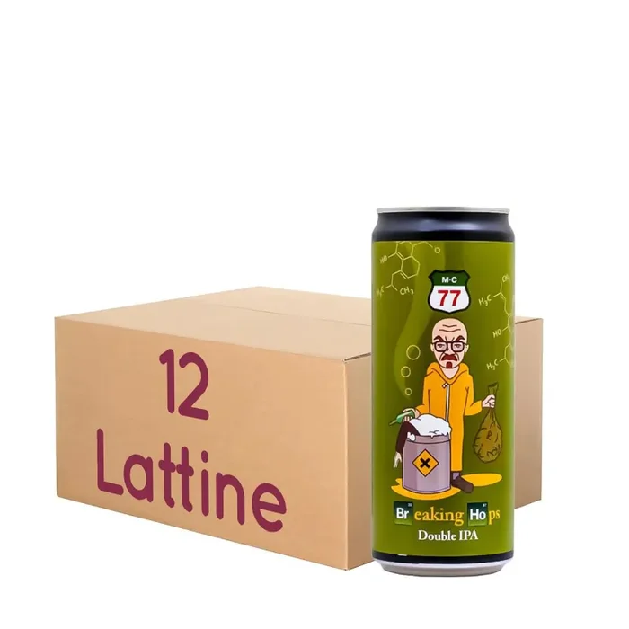 Breaking Hops MC 77 – Double IPA – LATT. 33 Cl KIT 12