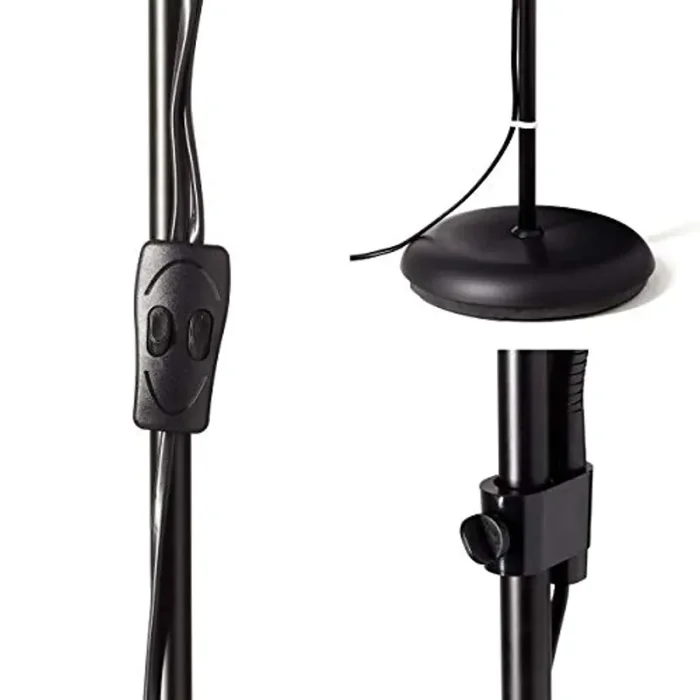 Brilliant, Lampada piantana con luce da lettura, alluminio;plastica Online ora - immagine 3