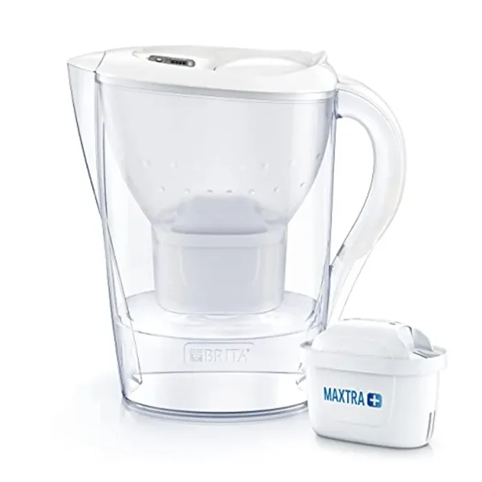 Brita Marella – Caraffa Filtrante per Acqua, 2.4 Litri, 1 Filtro Maxtra+ Incluso, Medium - immagine 2