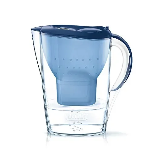 Brita Marella Kit Caraffa con 7 Filtri Maxtra+ Inclusi, Plastica, Blu, 2,4… - immagine 3