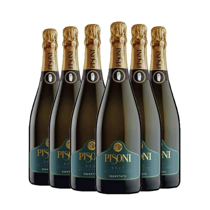 Brut Trento Doc Millesimato 2020 – Pisoni Kit 6 Bottiglie