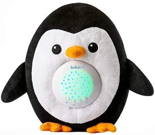 Bubzi Co Pinguino Carillon neonati per la nanna con rumore bianco – Peluche…