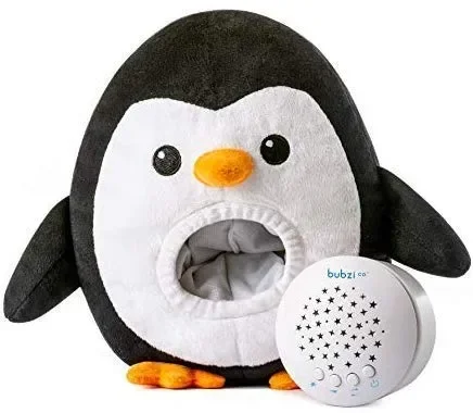 Bubzi Co Pinguino Carillon neonati per la nanna con rumore bianco – Peluche… - immagine 3