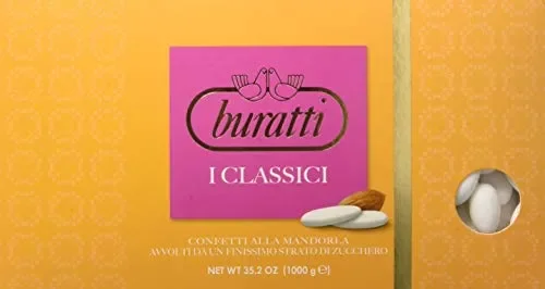 Buratti Confetti alla Mandorla Intera Bianchi – 1000 g