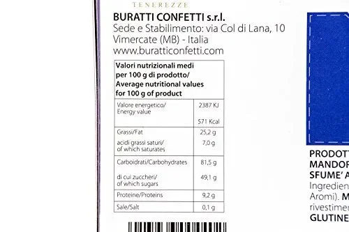 Buratti Confetti Multi Sapore e Multicolore, Tenerezze Sfumè Arcobaleno – 1000 g - immagine 3