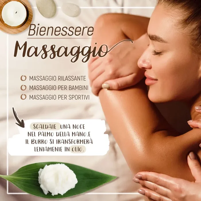 Burro di Karité Biologico – 400g – 100% Puro e Non Raffinato – Naturale e 100% Vegetale – Spremuto a freddo – Tutti i tipi di pelle – Planète au Naturel - immagine 2