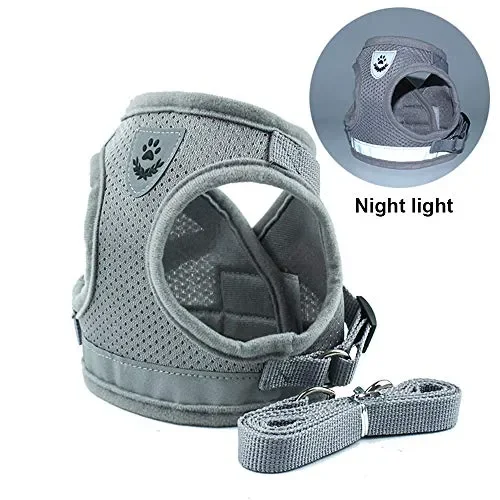 BVAGSS 2PCS Tessuto di Maglia del Imbottito Imbracatura XS, 041 Grey