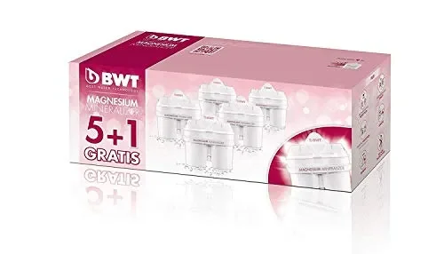 BWT Filtri per acqua con tecnologia brevettata al Magnesio Mg2+. Confezione…