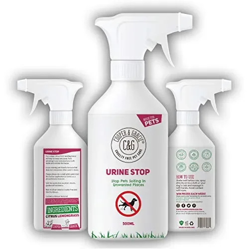 C&G Urina Stop Spray per Repellente Gatti e Cani | e Gatti…
