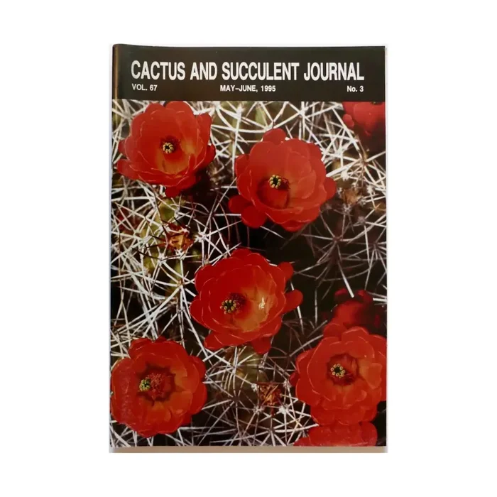 Cactus and Succulent Journal N.3 vol. 67 MAY-JUNE, 1995
