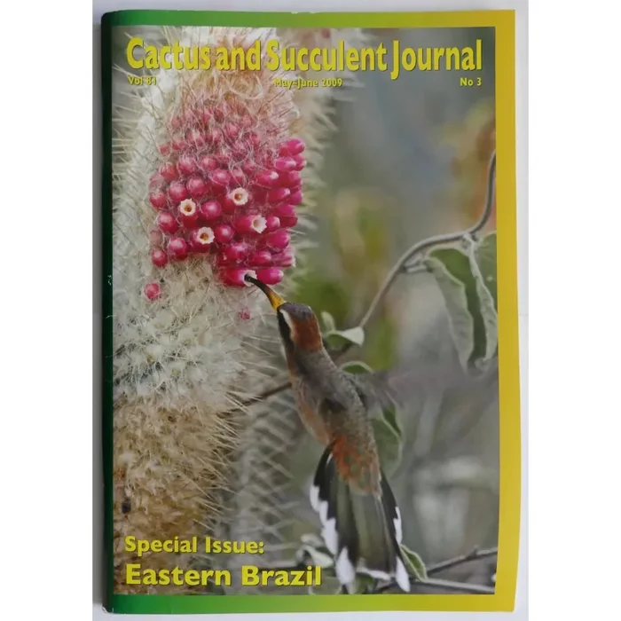 Cactus and Succulent Journal No.3 Vol 81 May-June 2009