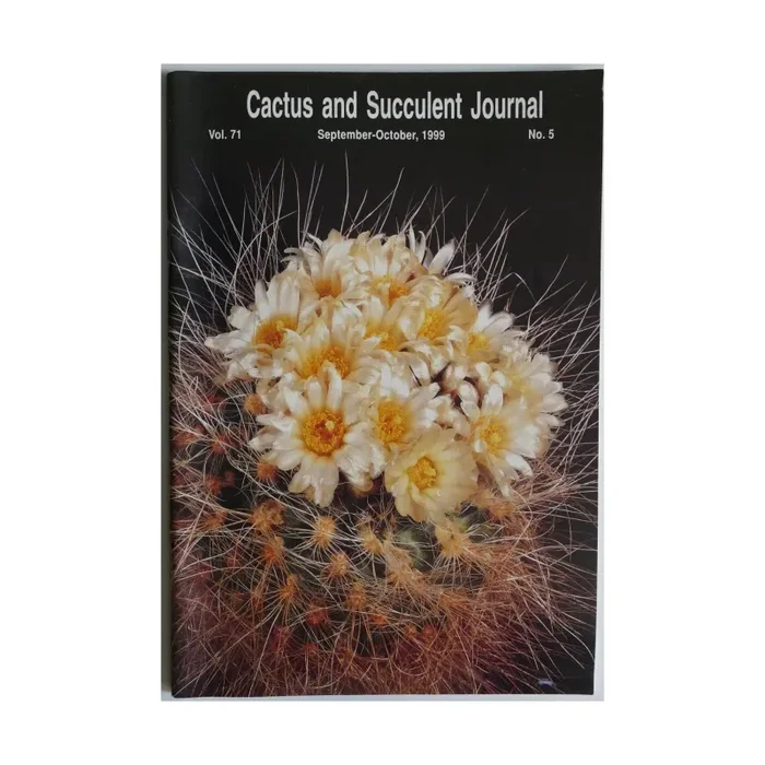 Cactus and Succulent Journal No.5 vol. 71 September-October, 1999