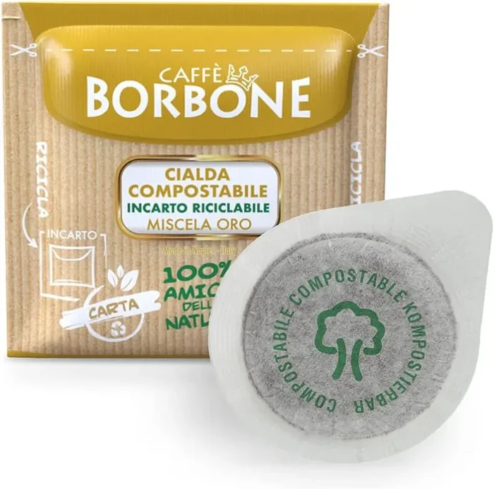 Caffè Borbone Cialda Compostabile, Miscela Blu – 100 Cialde – Sistema ESE In saldo