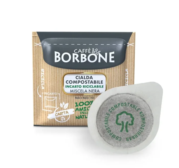 Caffè Borbone Cialda Compostabile, Miscela Nera – 150 Cialde – Sistema ESE