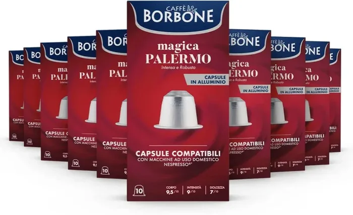 Caffè Borbone Respresso, Miscela Oro – 100 Capsule – Compatibili con le Macchine ad uso domestico Nespresso - immagine 3