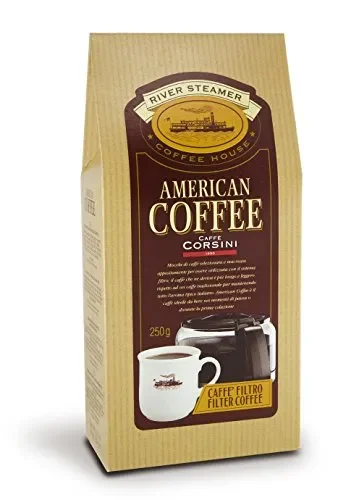 Caffè Corsini – American Coffee Miscela di Macinato per Caffè…