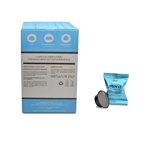 Caffè Moca Capsule Compatibili Lavazza A Modo Mio Decaffeinato – 100… - immagine 3