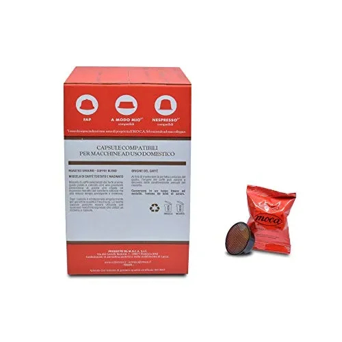 Caffè Moca Capsule Compatibili Lavazza A Modo Mio Deciso – 100 - immagine 3