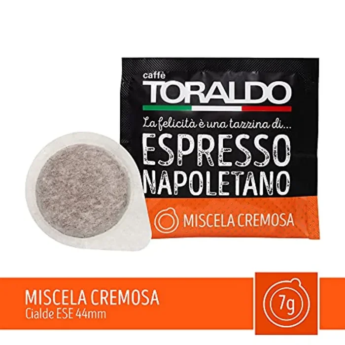 Caffè Toraldo Miscela Cremosa 150 Cialde, 1080 g - immagine 2