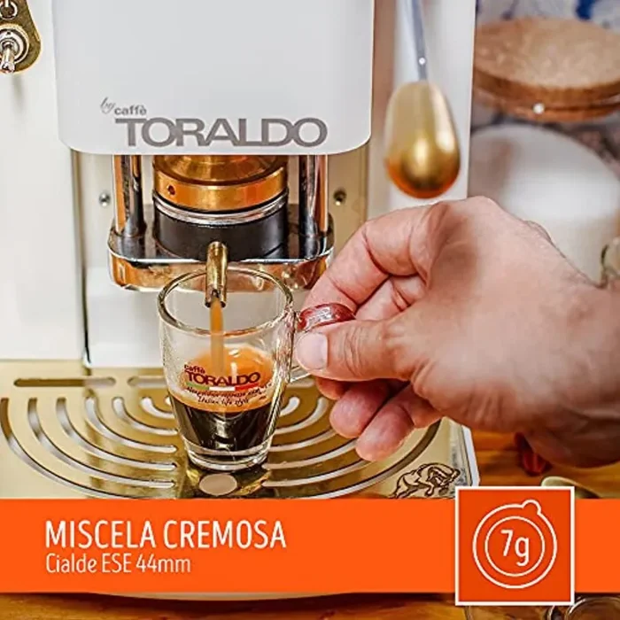 Caffè Toraldo Miscela Cremosa 150 Cialde, 1080 g - immagine 3